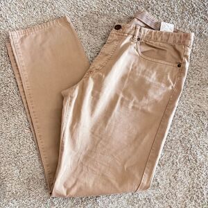 LEDBURY 5 Pocket Franklin Light Khaki Pants 34